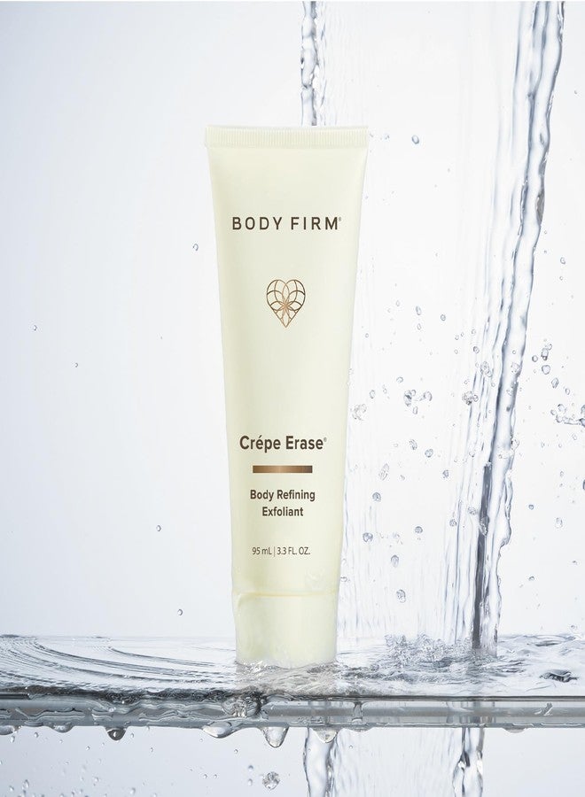 Body Firm Crepe Erase Smoothing Pre-Treatment, Aha Bha Exfoliant With Vitamin E and Squalane for Crepey Skin, Anti Aging Pre-Exfoliator for Face & Body, Gentle Skin Care for Women, 10 FL Oz - Image 4